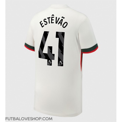 Dres Chelsea Estevao Willian #41 Preč 2025-26 Krátky Rukáv